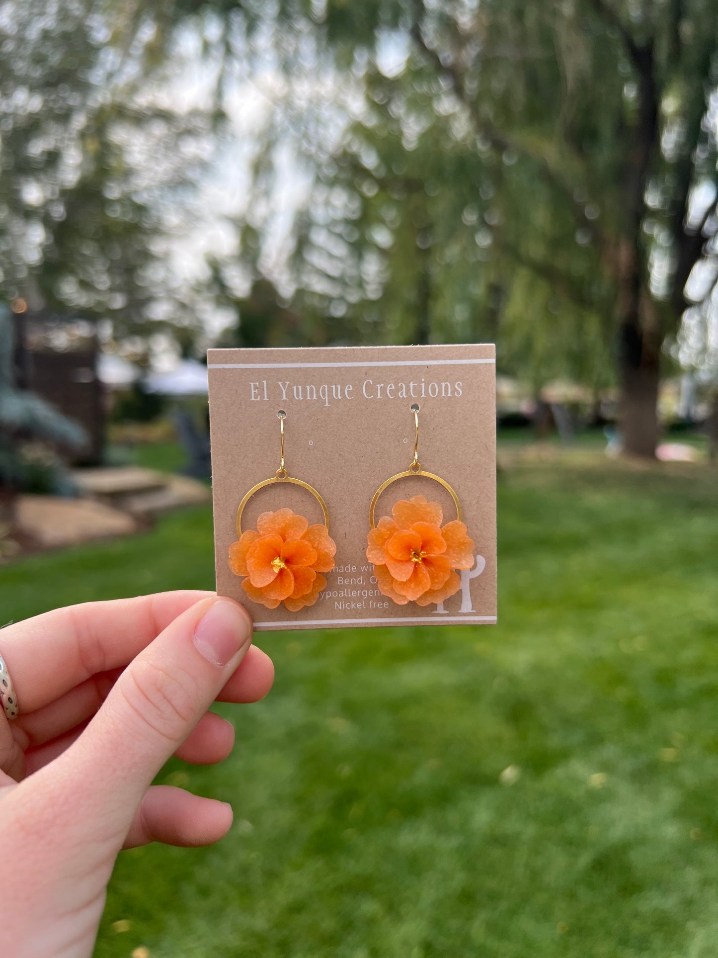 Orange flowers