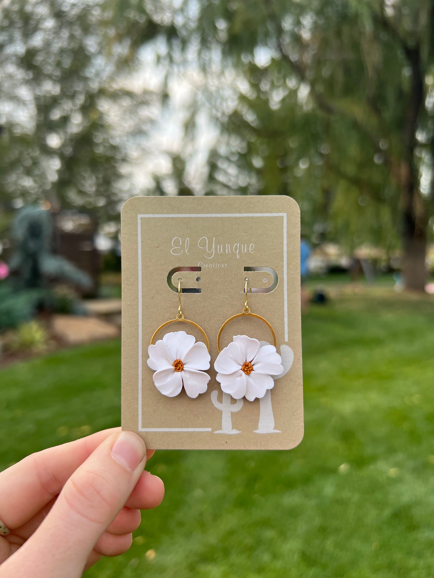 White flowers